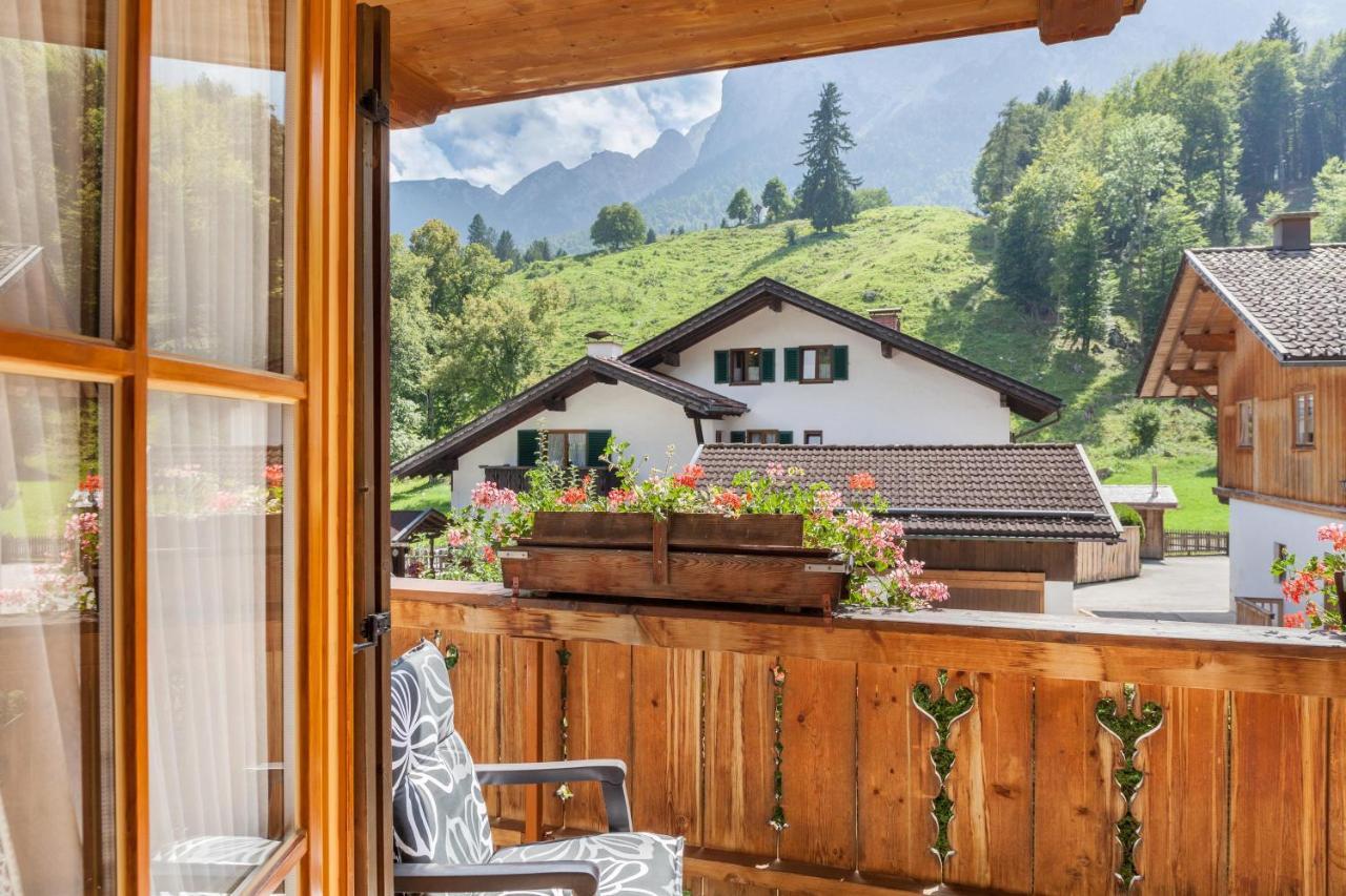 Ferienwohnung Alpenrose Grainau Exterior foto